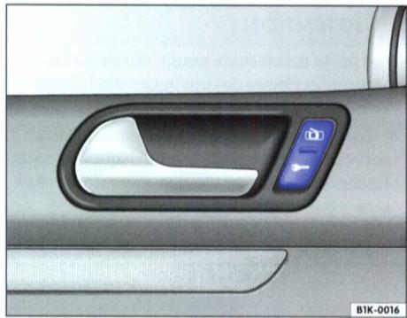 VOLKSWAGEN GOLF 5 2005 - Touché de verrouillage centralisé - 1