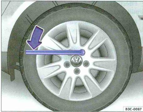 VOLKSWAGEN GOLF 6 - Boulons de roue - 1