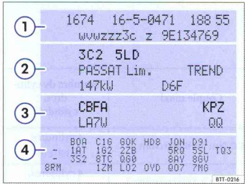 VOLKSWAGEN GOLF 6 - Avertissement - 1