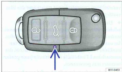 VOLKSWAGEN GOLF 6 - Remplacement des piles - 1
