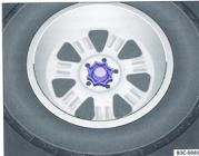VOLKSWAGEN POLO 6 PARTIE2 - Roue de secours ou roue d'urgence - 1