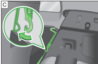 VOLKSWAGEN UP - Filets de fixation - 3
