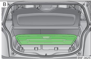 VOLKSWAGEN UP - Plancher de chargement variable dans le coffre - 2