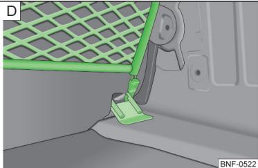 VOLKSWAGEN UP - Filets de fixation - 4