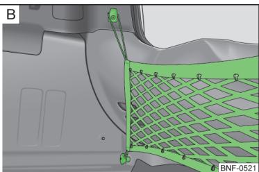 VOLKSWAGEN UP - Filets de fixation - 2