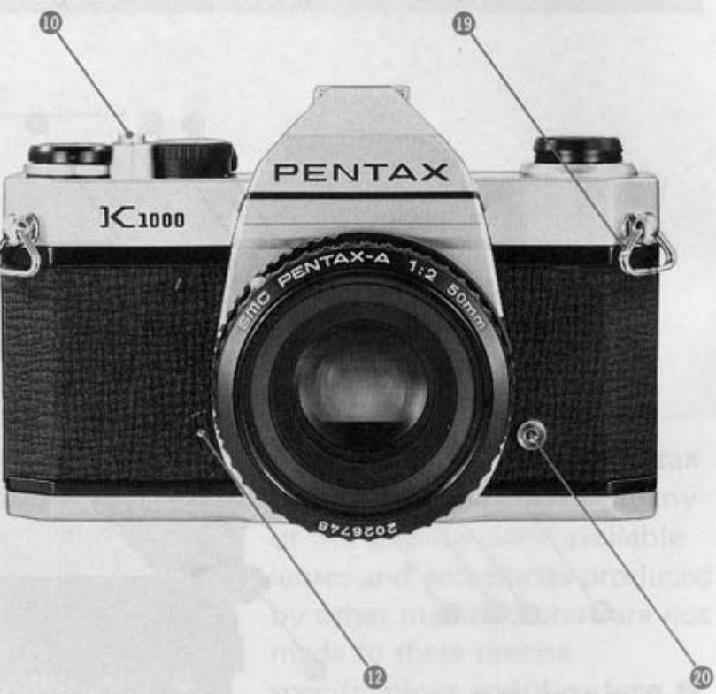 PENTAX K1000 - NOMENCLATURE OF WORKING PARTS - 3
