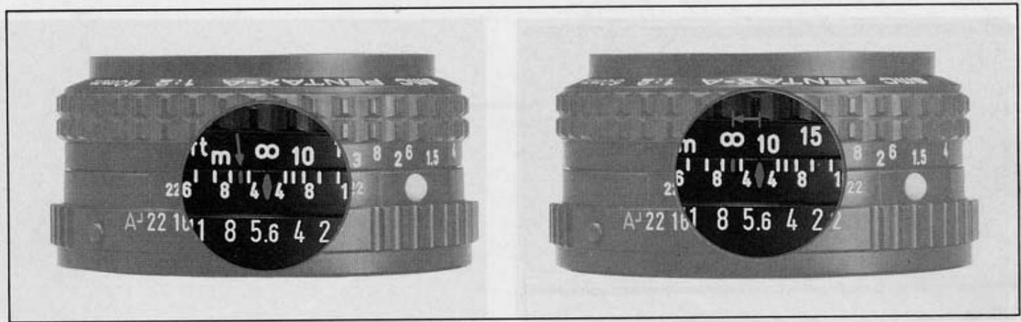 PENTAX K1000 - INFRARED INDEX MARK - 1