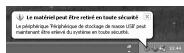 PENTAX OPTIO M60 - Déconnexion de la liaison appareil/ordinateur PC windows - 4