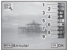 PENTAX OPTIO P80 - Appuyez sur le bouton OK. - 1