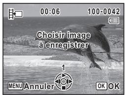 PENTAX OPTIO P80 - Sauvegarde de l'image d'une série video comme image fixe - 4