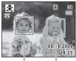 PENTAX OPTIO P80 - Utilisation de la fonction d'identification de l'emplacement du visage - 2