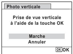 PENTAX OPTIO P80 - Utilisez le bouton de navigation ( ) pour selectionner [Marche] ou [Annuler]. - 1