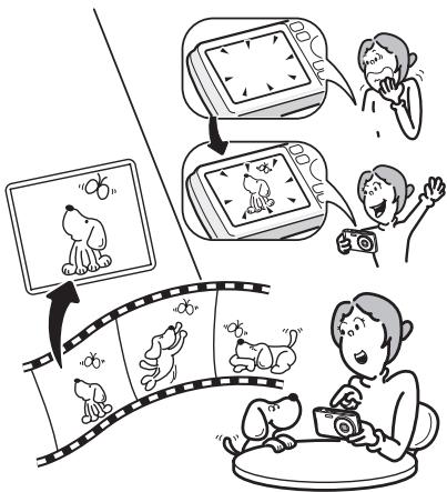 PENTAX OPTIO P80 - L'appareil est doté d'une multitude de fonctions qui vous permettent de profiter de vos photos sans qu'un ordinateur ne soit nécessaire ! - 1