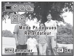 PENTAX OPTIO P80 - Utilisation du retardateur - 2