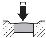 PENTAX OPTIO P80 - Pression à fond - 3