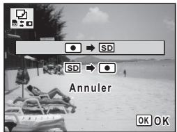 PENTAX OPTIO P80 - Copie de fichiers de la mémoire intégrée vers la carte mémoire SD - 1