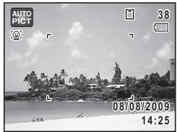 PENTAX OPTIO P80 - Appuyez sur le bouton OK. - 1