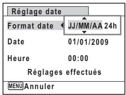 PENTAX OPTIO P80 - Réglage de la date et de l'heure - 1