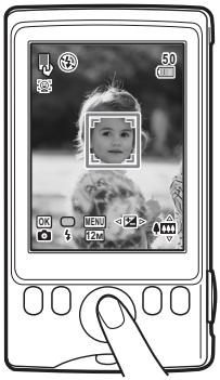 PENTAX OPTIO P80 - Tournez l'appareil dans le sens horaire en le tenant en position verticalie. - 1