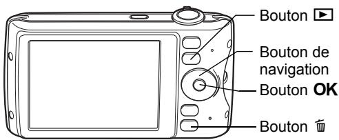 PENTAX OPTIO P80 - Suppression d'une seule image - 2