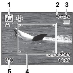 PENTAX OPTIO P80 - Enregistrement d'une série video - 3