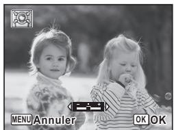 PENTAX OPTIO P80 - Utilisez le bouton de navigation (▲▶) pour modifier le rapport de réduction. - 2