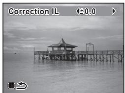 PENTAX OPTIO P80 - Utilisez le bouton de navigation (▶) pour modifier les réglages puis appuyez sur le bouton OK. - 1