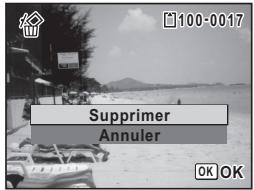 PENTAX OPTIO P80 - Suppression d'une seule image - 3