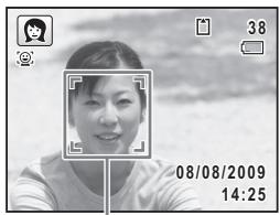 PENTAX OPTIO P80 - Utilisation de la fonction d'identification de l'emplacement du visage - 1