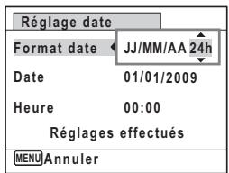 PENTAX OPTIO P80 - Réglage de la date et de l'heure - 2