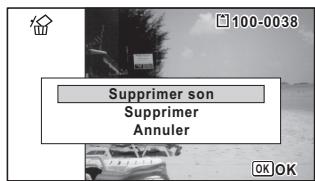 PENTAX WG-1 - Suppression d'un fichier son - 1