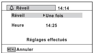 PENTAX WG-1 - Vérification du réveil - 1