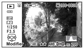 PENTAX WG-1 - Affichage en mode - 4