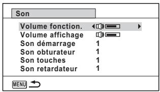 PENTAX WG-1 - Appuyez sur le bouton de navigation (▶). - 1
