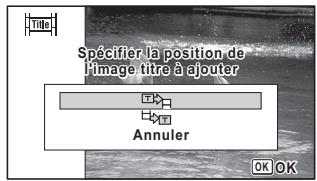 PENTAX WG-1 - Ajout d'une image titre à une série video - 3