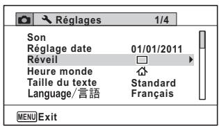 PENTAX WG-1 - Appuyez sur le bouton de navigation () - 1