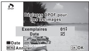 PENTAX WG-1 - Sélectionnez le nombre d'exemplaires et indiquez si la date doit ou non apparaitre. - 1