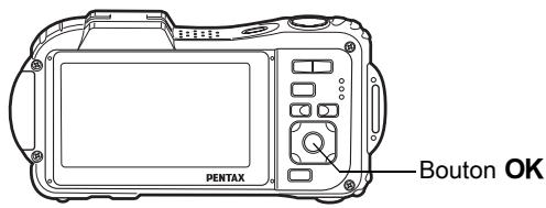 PENTAX WG-1 - Affichage du mode horloge - 1