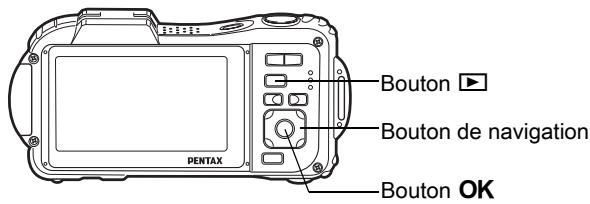 PENTAX WG-1 - Suppression de toutes les images et fichiers son - 2