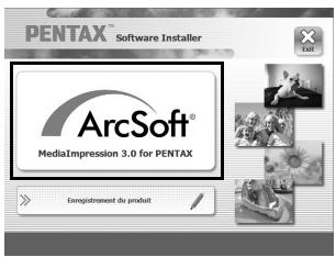 PENTAX WG-1 GPS - Cliquez sur [ArcSoft]. - 1