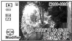PENTAX WG-1 GPS - Affichage en mode - 6