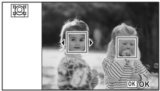 PENTAX WG-1 GPS - Traitement des images pour réduire les visages - 2
