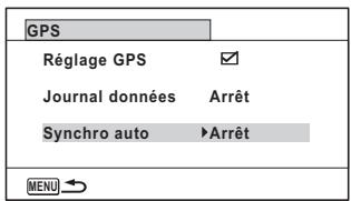 PENTAX WG-1 GPS - Appuyez sur le bouton de navigation (▶). - 1
