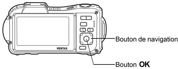 PENTAX WG-1 GPS - Réglage des fonctions de la prise de vue - 3