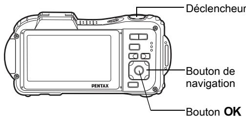 PENTAX WG-1 GPS - Paramétrage des fonctions (mode programme) - 1