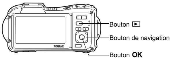 PENTAX WG-10 - Suppression de toutes les images et fichiers son - 2