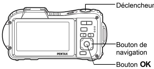 PENTAX WG-10 - Utilisation du retardateur - 1