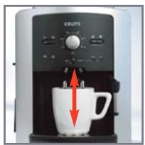 KRUPS EA8000PN - PREPARING AN ESPRESSO (FROM 20 TO 70 ML) - 1