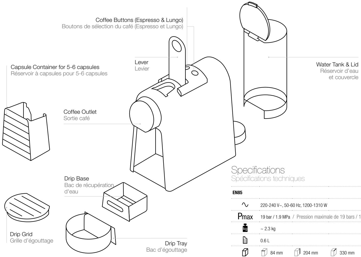 KRUPS ESSENZA MINI INTENSE YY2911FD - Détartrage - 1
