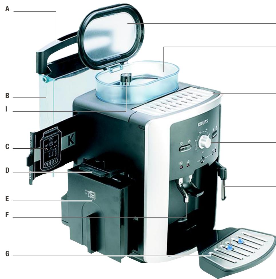 KRUPS EXPRESSO FULL AUTO COMPACT MANUEL YY8125FD - 2